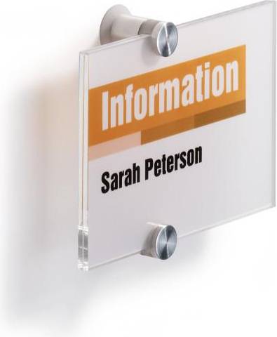 Durable Crystal Sign
