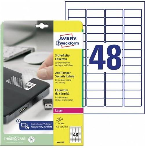 Avery Security Labels