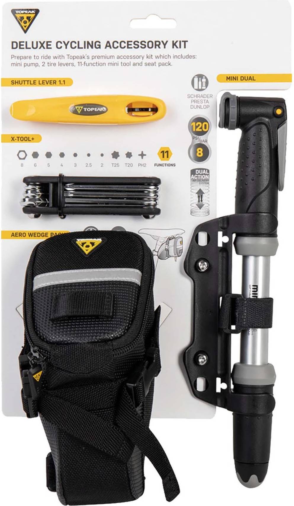 Topeak Deluxe Cycling Accessory Kit