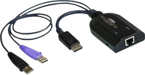 Aten 2xUSB A/DisplayPort-Rj45 M-F Adapter