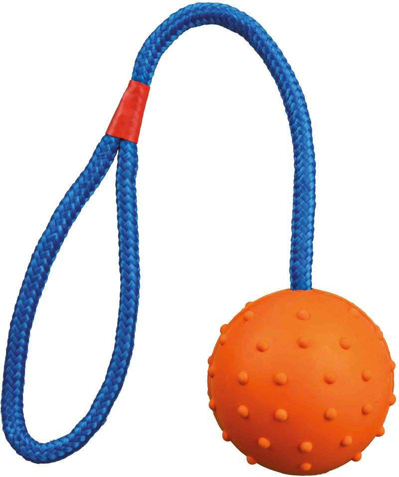 Gummi bold Trixie Ball on a Rope
