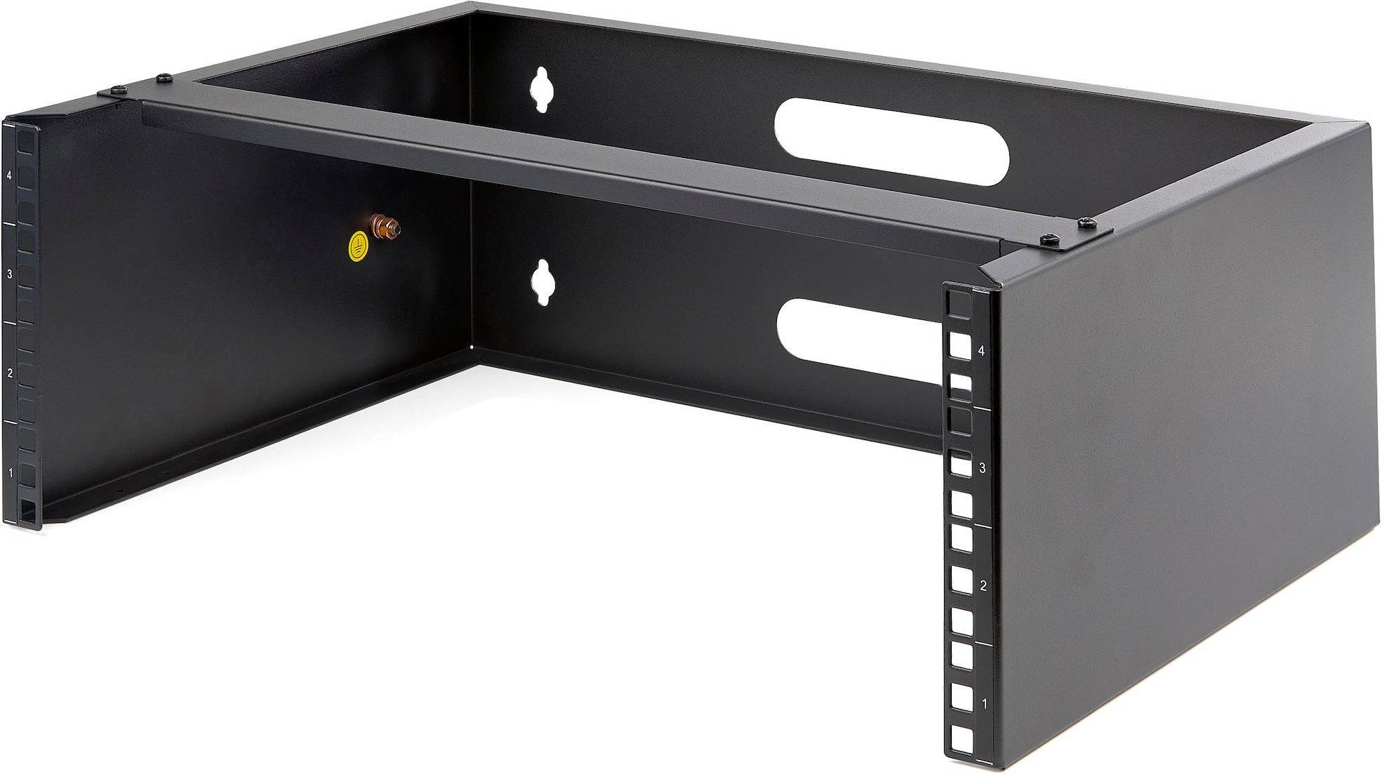 Wall panel StarTech 4U Wall Mount Network Rack - Black