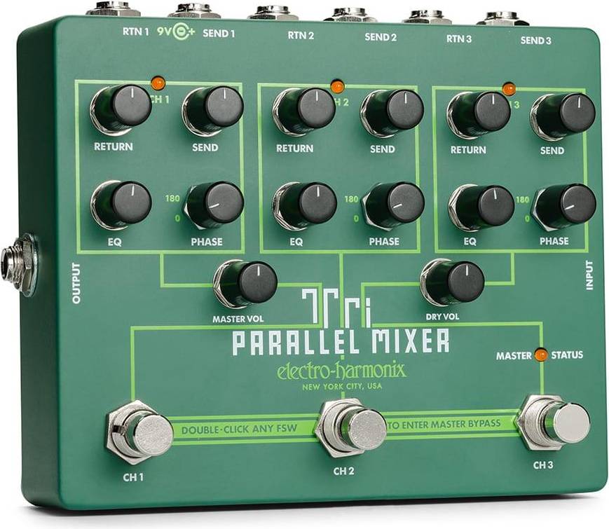 Tri Parallel Mixer Effetti Chitarra