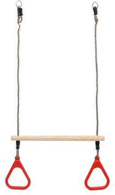 vidaXL Trapezoidal Swing with Rings