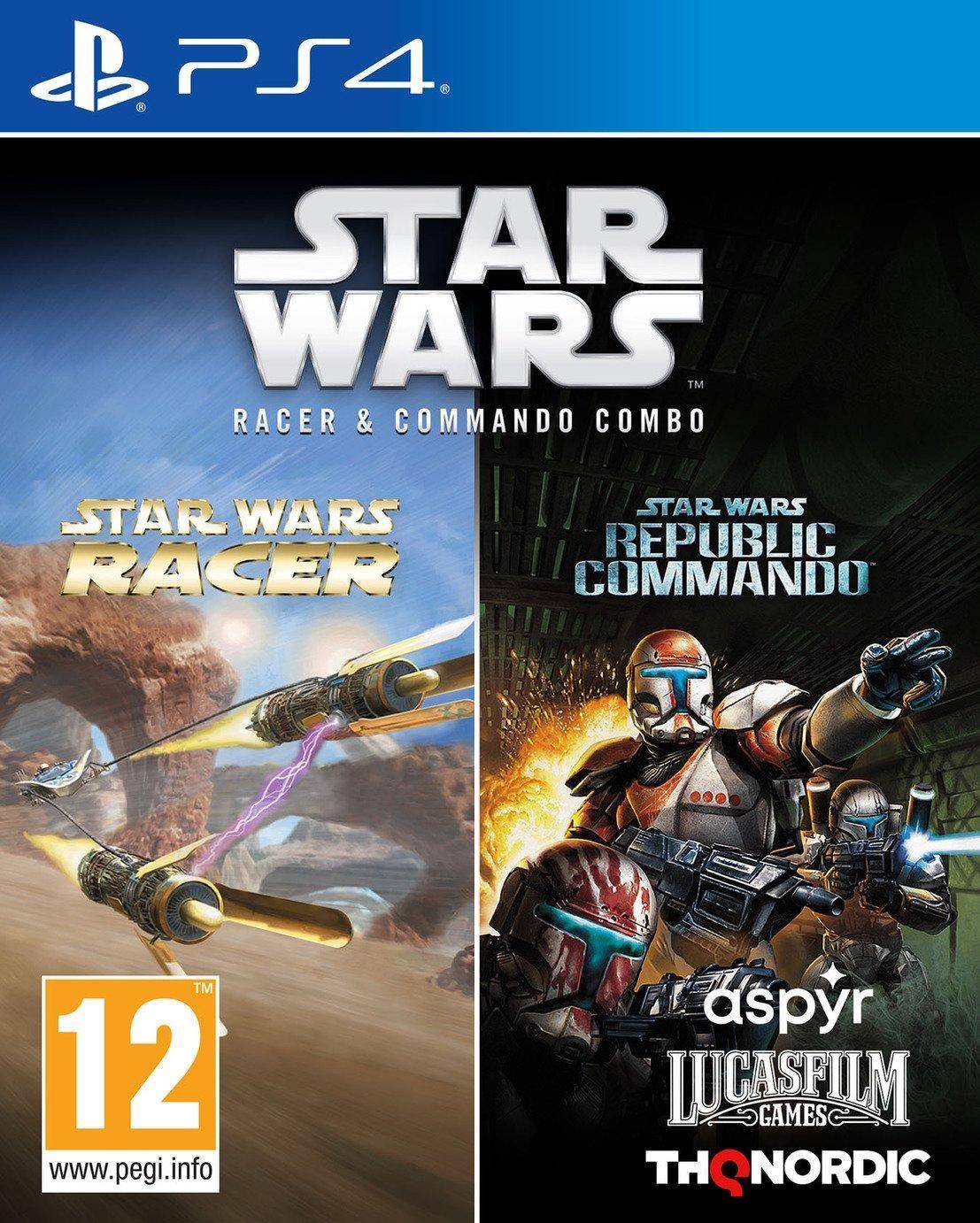 Star wars ps4 games Star Wars Racer And Commando Combo (PS4)