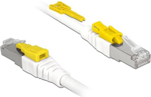 DeLock Secure RJ45-RJ45 STP Cat6a 5m