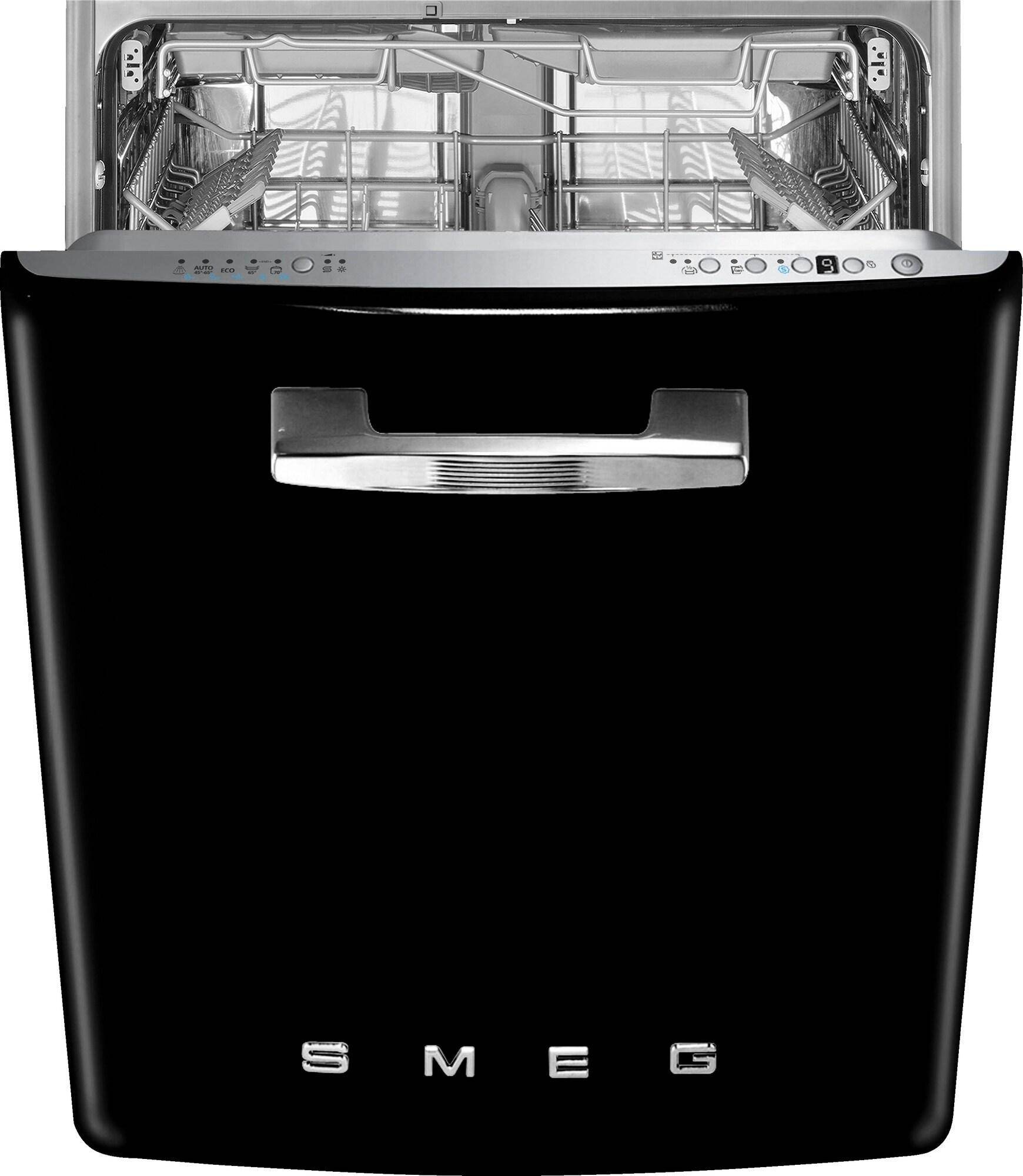 Svart diskmaskin Smeg STFABBL3