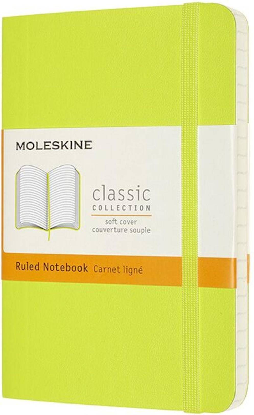 Classic Notebook Soft Cover Ruled Pocket
