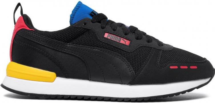 Puma R78 Runner W - Black/Black/High Risk Red