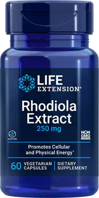 Life Extension Rhodiola Extract 250mg 60 pcs