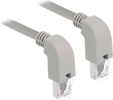 DeLock Downwards RJ45-RJ45 SF/UTP Cat5e 2m