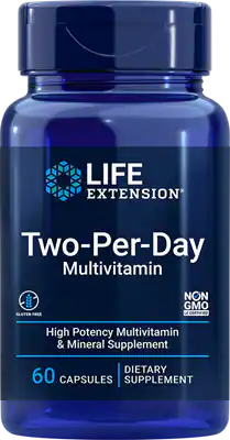 Life Extension Two Per Day Multivitamin 60 Stk.