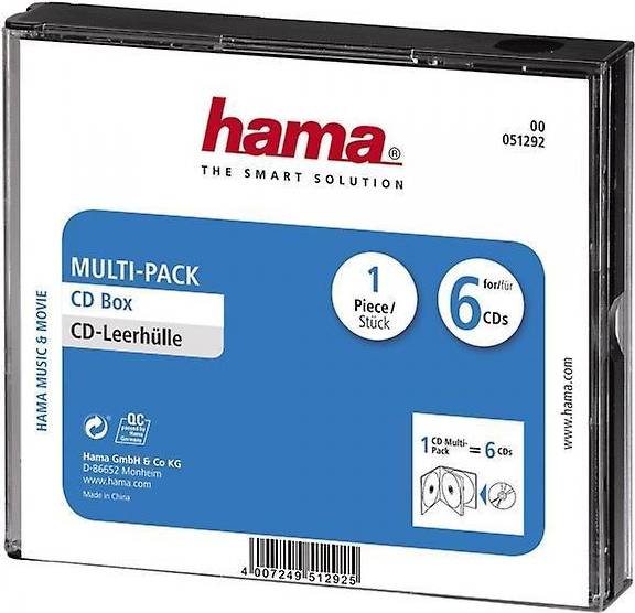 Hama CD Multipack 6 CDs