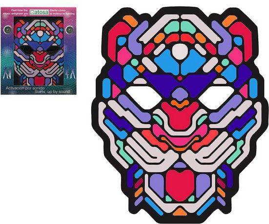 Masque Led Léopard