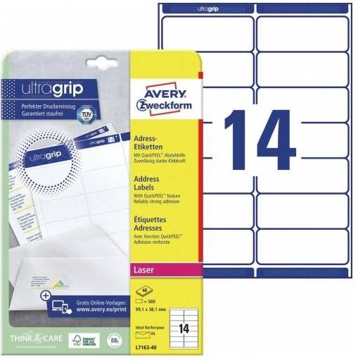 Avery Address Labels Laser