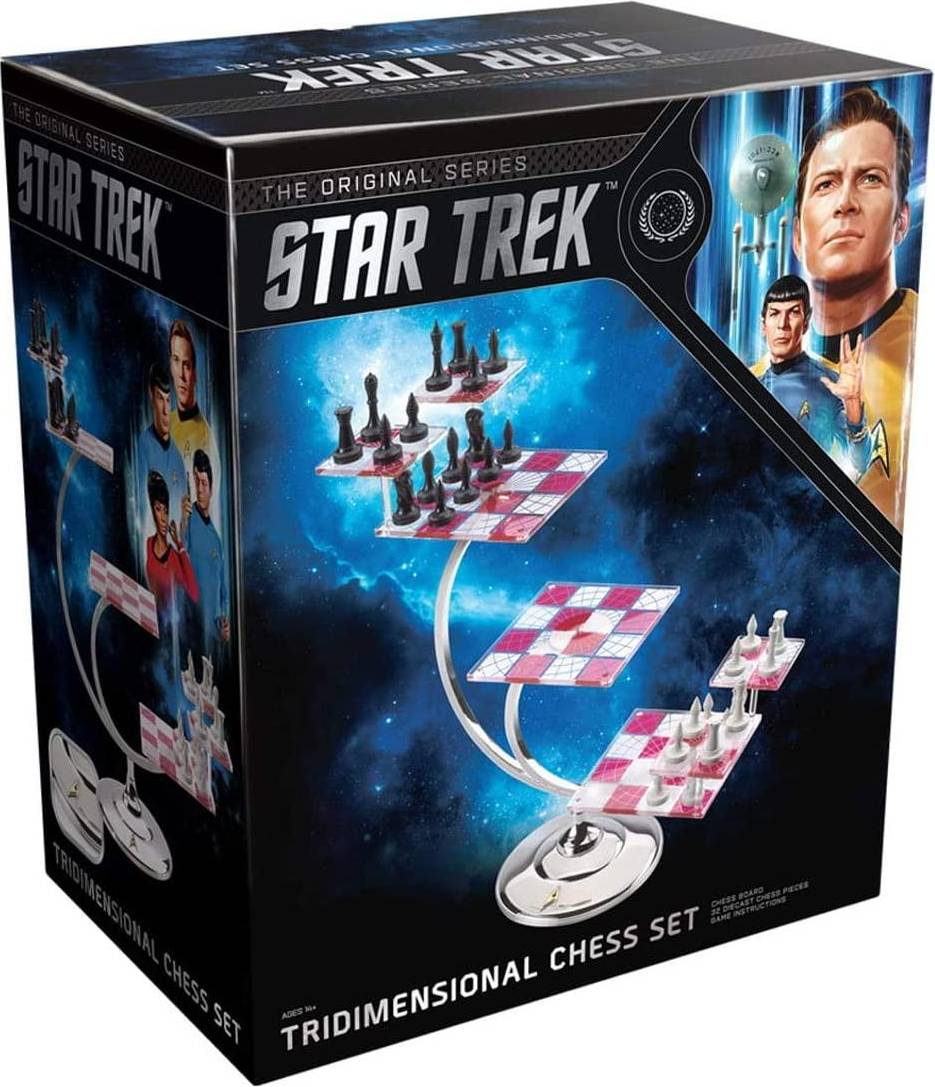 Chess set The Noble Collection Star Trek Tridimensional Chess Set