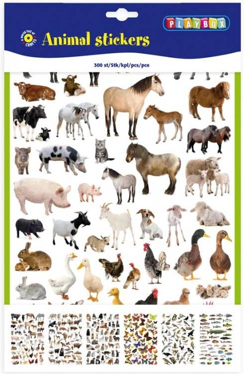 PlayBox Stickers Animals