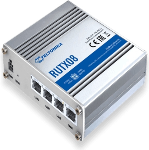 Switch din Teltonika RUTX08