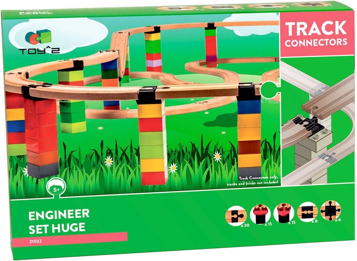 Track Connector Large Engineer Set 70pcs