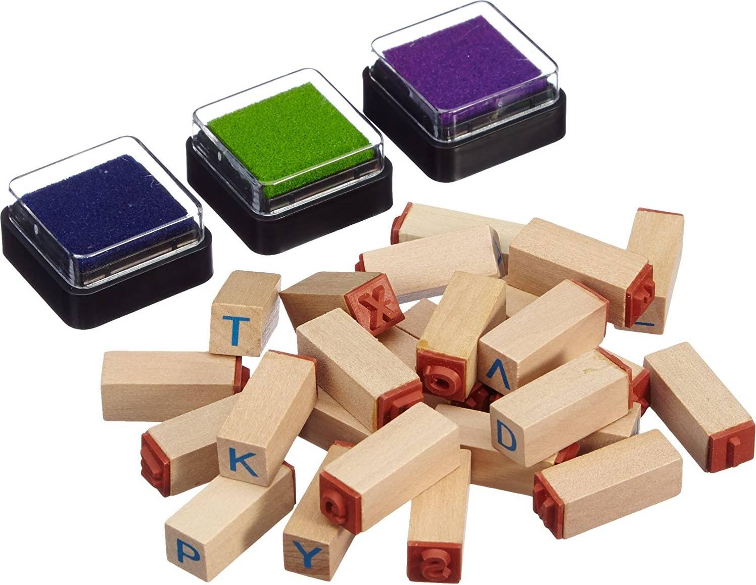 Small Foot Stamp Set Letters