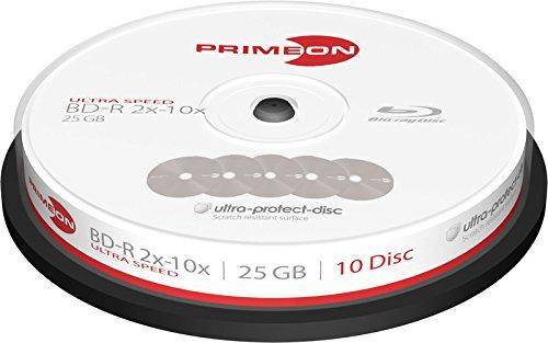 BD-R 25GB 10x Spindle 10-Pack