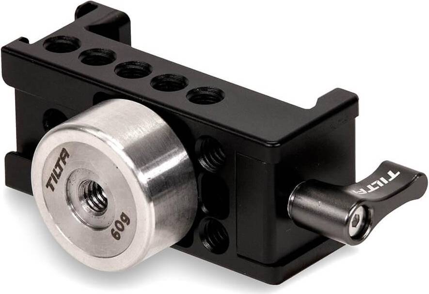 Quick Release Baseplate Counterweight Adapter
