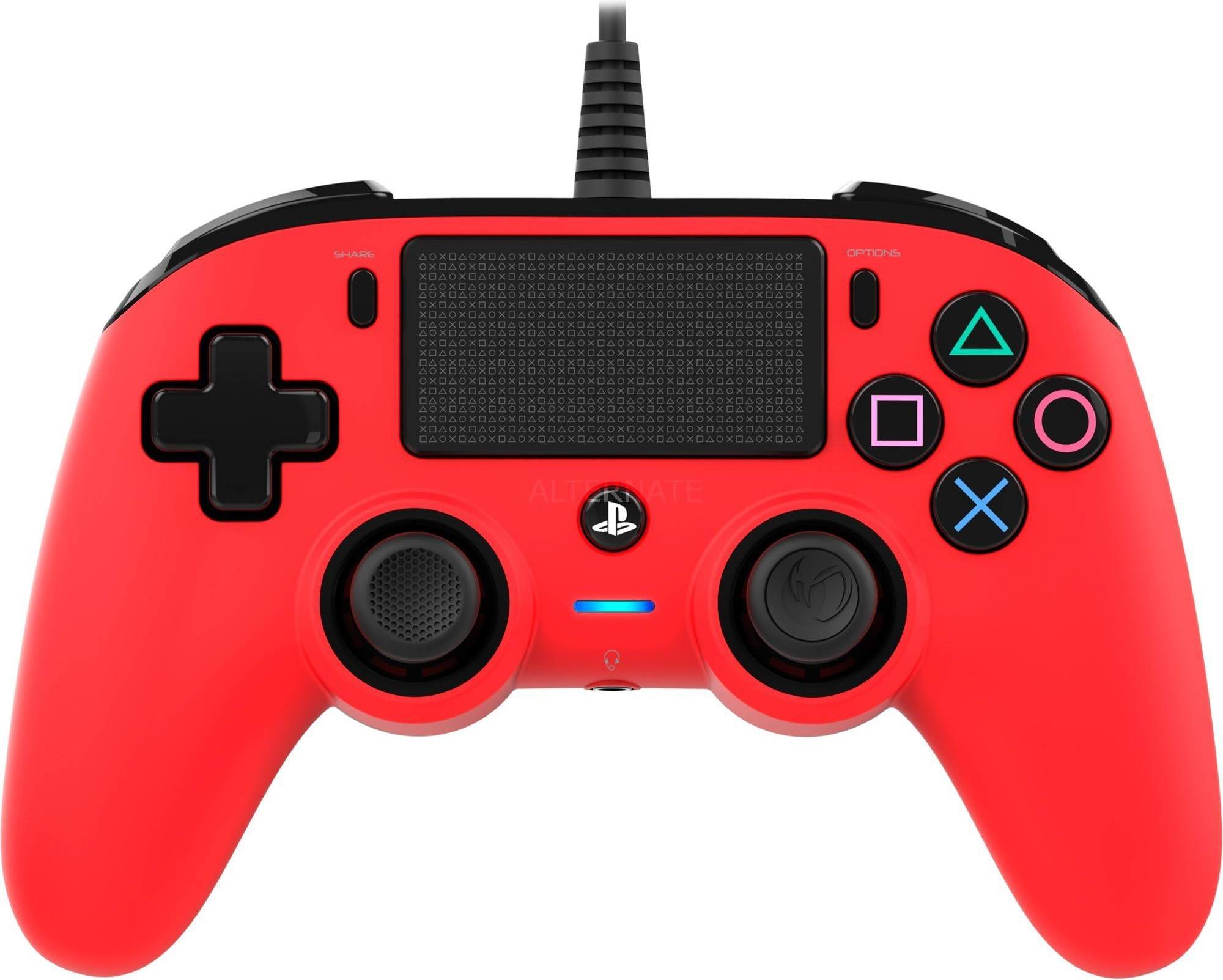 Controller Wired Rosso PS4