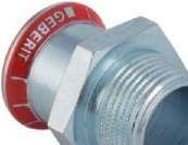 Geberit Adapter Mapress Steel 28mm R1 Zinc-Plated