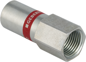 Geberit Mapress Adapter 22 x Rp 3/4 Zinc-Plated
