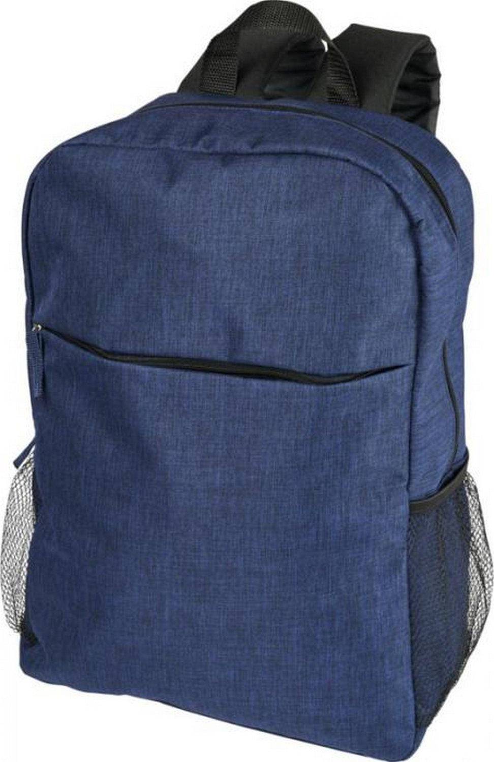 Bullet Heathered Computer Backpack - Navy
