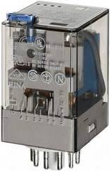 Finder Plug-In Power Relay 230V 10A 3PDT