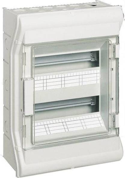 Hager Enclosure IP65 12 Module 2 Row