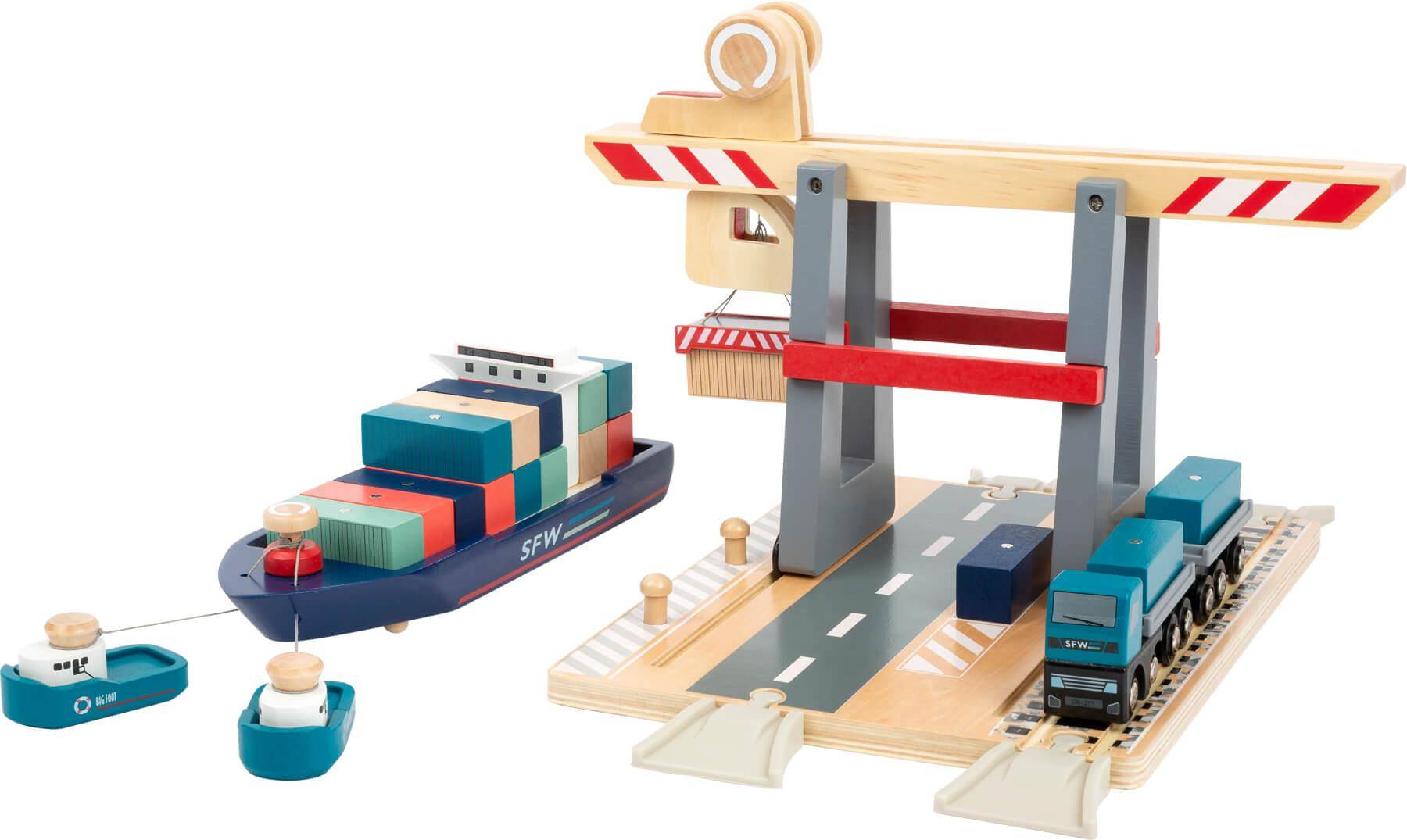Small Foot Container Terminal med Tillbehör