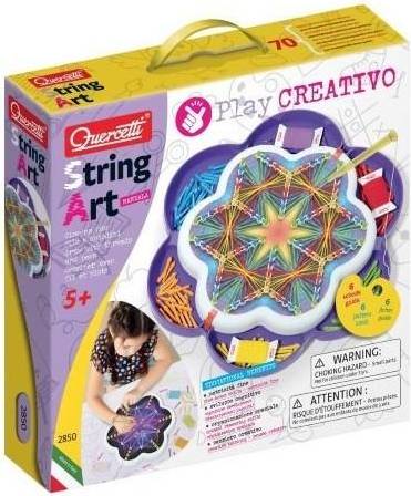 Quercetti Needlework String Art Mandala