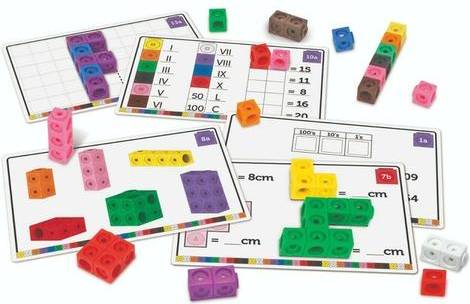 Learning Resources Mathlink Cubes Maths Fluency Set