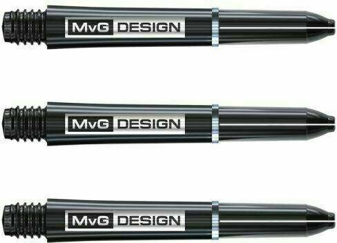 Winmau MvG Design Nylon Sort, Kort