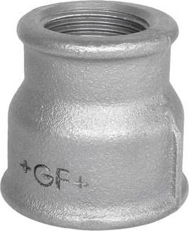 +GF+ Form.Muff G. 4" x 3" Muffe-Muffe