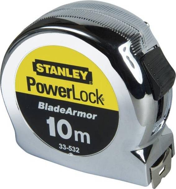 Stanley Tools PowerLock BladeArmor Tape Measure