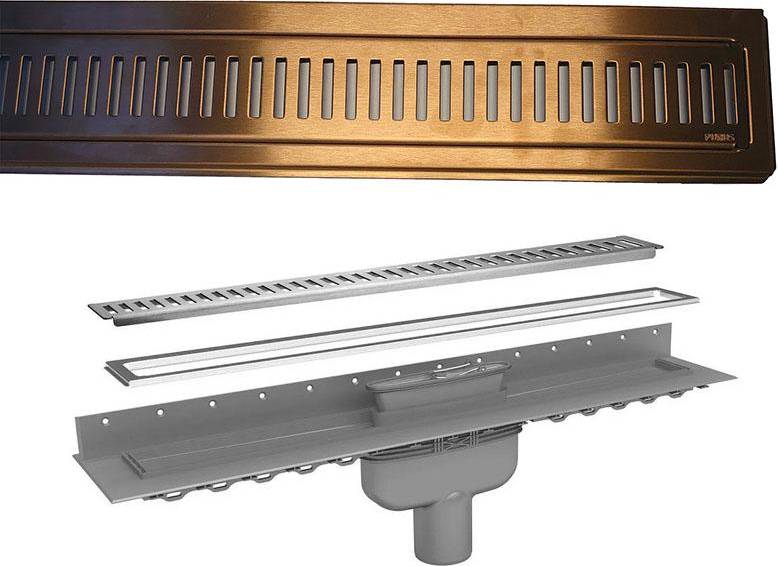 Purus 900mm Pvd Rf Kobber Rib