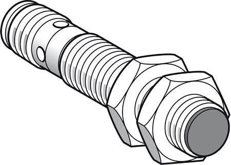 Inductive Threaded Barrel Proximity Sensor M12 7 mm Detection