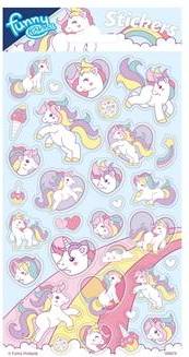 Totum Sticker sheet Unicorn