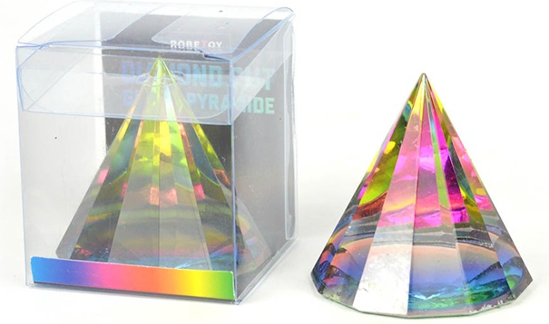 Robetoy Legetøjsdiamant, Pyramide Multifarver