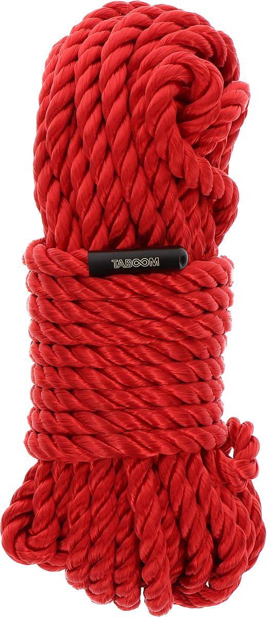 Taboom: Bondage Rope, 10m, röd