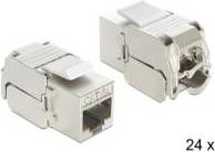 DeLock 86405 Keystone-modul RJ45 Cat. 6A 24 st