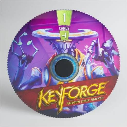 Gamegenic KeyForge Chain Tracker Logos