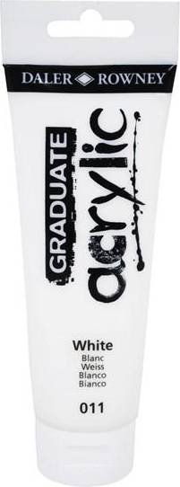 Daler Rowney Akrylfärg Graduate 120ml vit