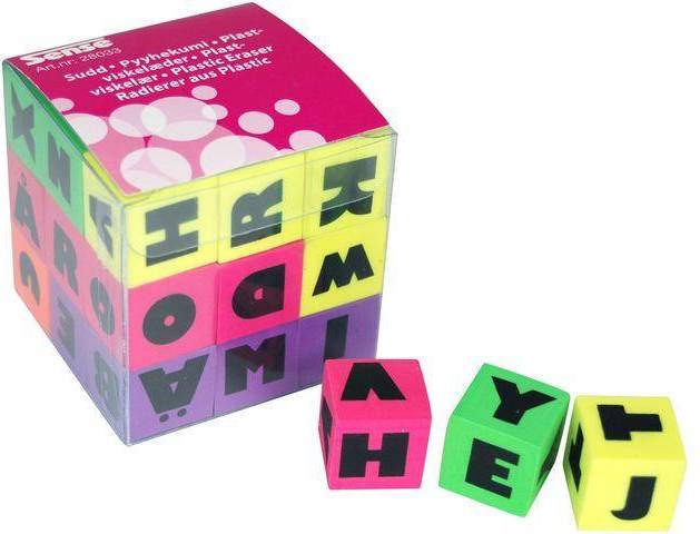 Sense Radergummi bokstav