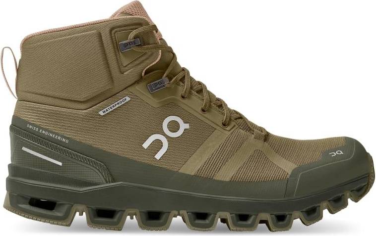 On Cloudrock Waterproof W - Olive/Reed