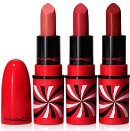 Mini make up set MAC Mini Lipstick Trio Neutral 3 Pcs Set - With Box