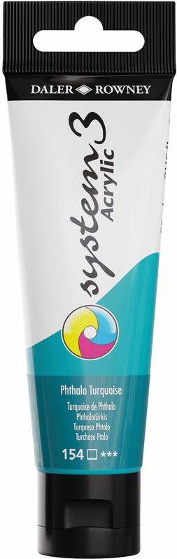 Daler Rowney System 3 59ml Process Magenta 412